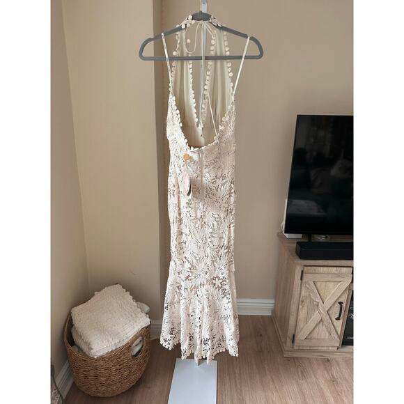 NEW NWT Maria Lucia Hohan Midori Lace Midi Dress size 6 - Picture 5 of 7